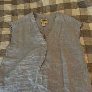 Cynthia Rowley Light Blue Tank Top